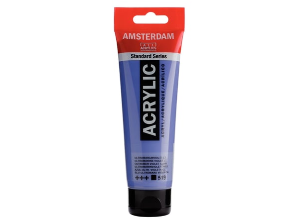 Amsterdam Standard Series akrylrør 519 Ultramarine Violet Light