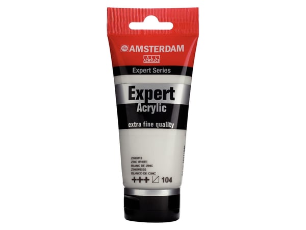 Amsterdam Expert Series akryl i rør Zinc White 104