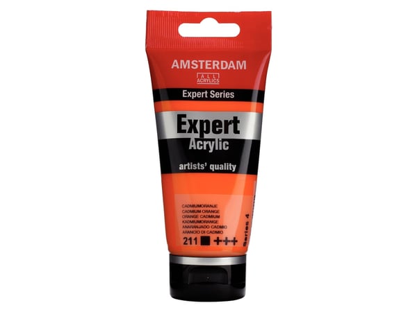Amsterdam Expert Series akryl-rør Kadmium Orange 211
