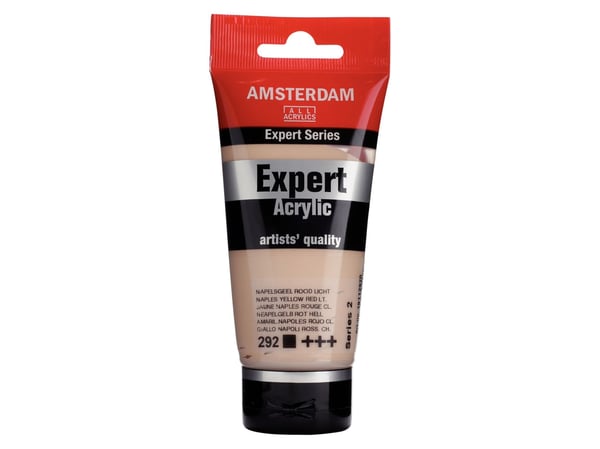 Amsterdam Expert Series akrylrör 292 Naples Yellow Red Light