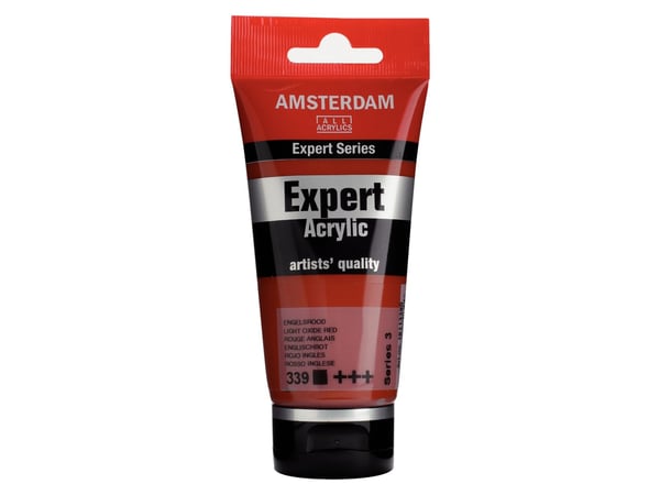 Amsterdam Expert Series akrylrør - Light Oxide Red 339