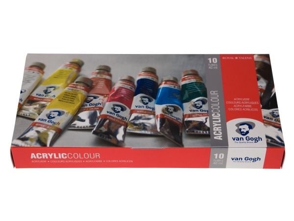 Van Gogh akrylfärger baset set | 10