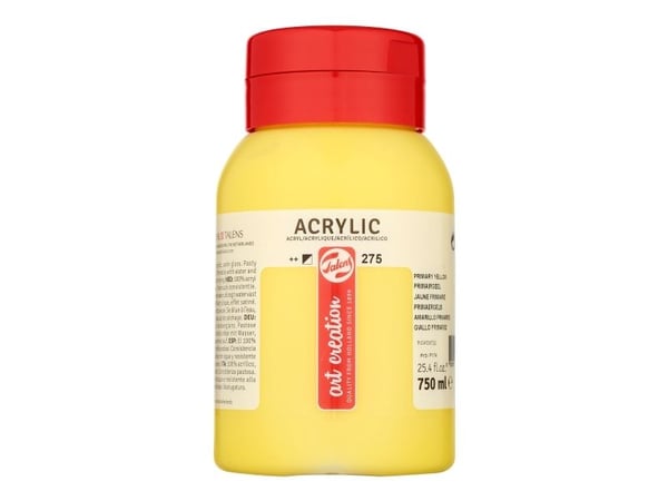 Talens Art Creation akrylmaling, spann, Primary Yellow 275