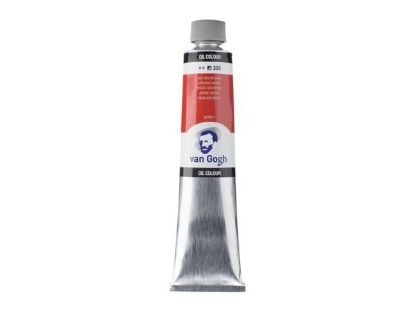 Van Gogh oljefärg tub Azo Red Medium 393