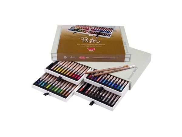 Bruynzeel Design pastell blyantetui | 48 farger