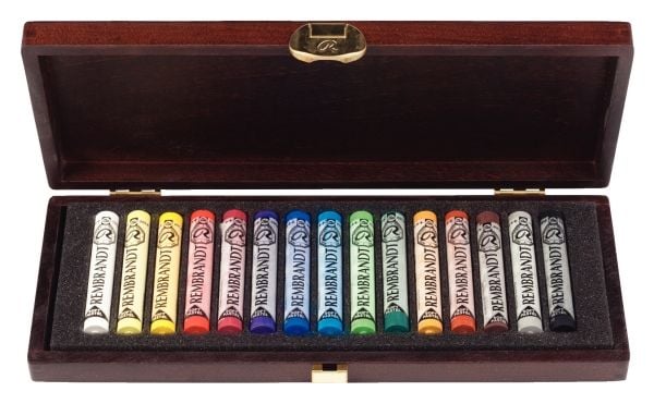 Rembrandt Soft pastelsett General Selection Starter Box | 15 hele pasteller