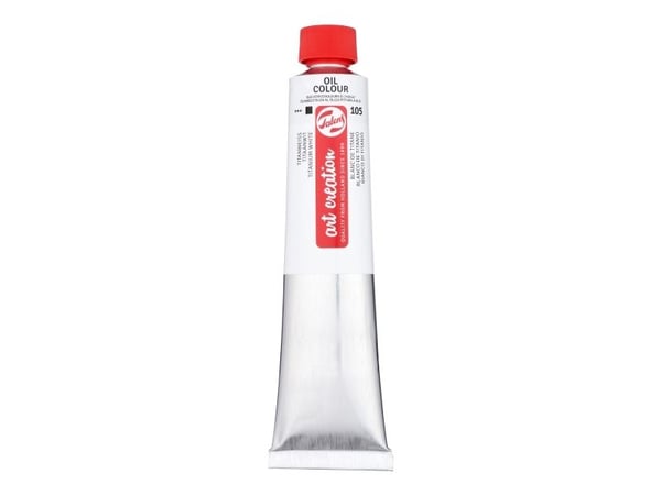 Talens Art Creation oljemaling rør Titanium White (Safflower Oil) 105