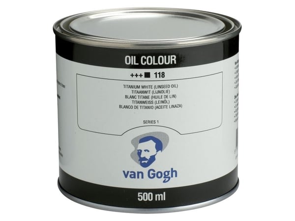 Van Gogh oljemaling-boks Titanium White (linolje) 118