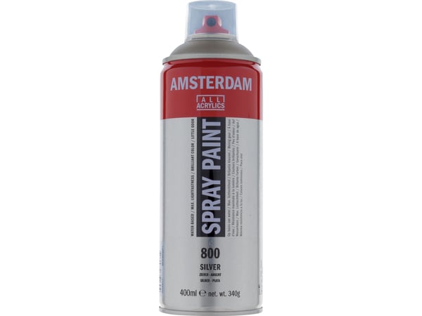 Amsterdam sprayfärg Silver 800