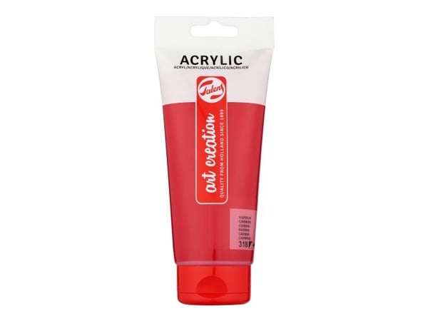 Talens Art Creation Acrylic Colour Tube Carmine 318