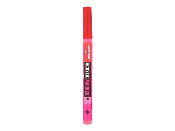 Amsterdam akrylmålarpenna 2 mm Reflex Rose 384