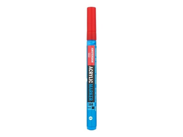 Amsterdam akrylmalingstusj 2 mm Brilliant Blue 564