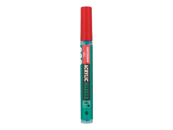 Amsterdam Acrylic Marker 4 mm Emerald Green 615
