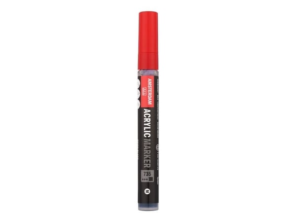 Amsterdamin akryylitussi 4 mm Oxide Black 735