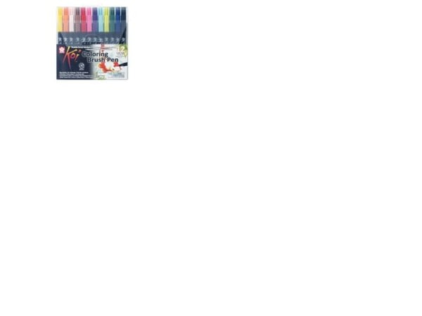 Sakura Koi Coloring Brush Pen-set | 12 färger