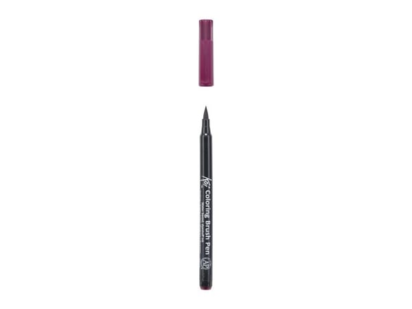 Sakura Koi Coloring Brush Pen Burgundy