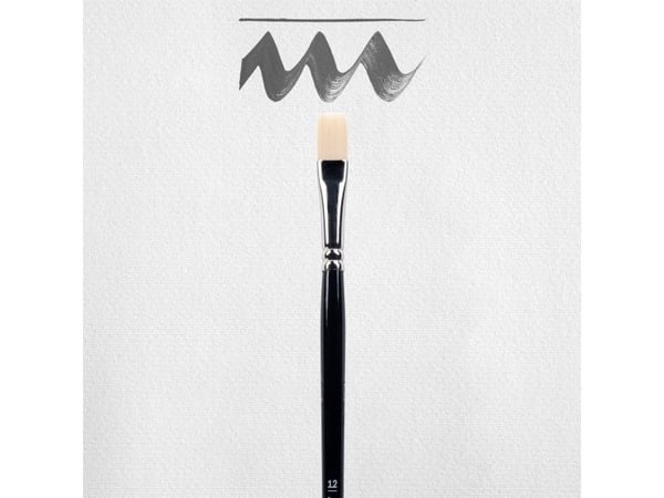 Amsterdam Brush Series 600 #12 – 12 mm – syntetisk flat