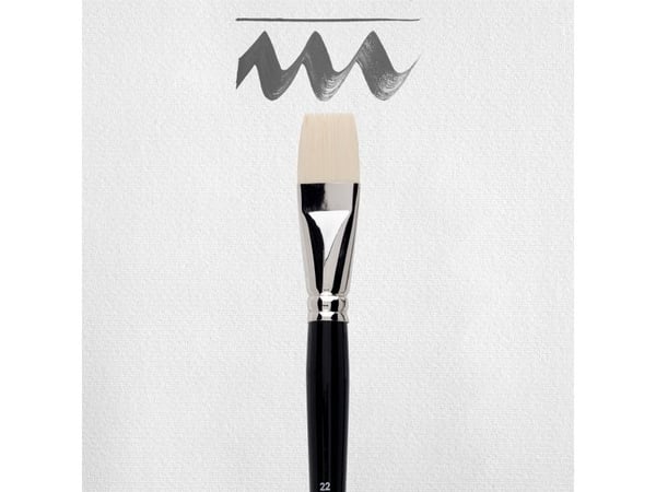 Amsterdam Brush Series 600 #22 - 22 mm - syntetisk platt