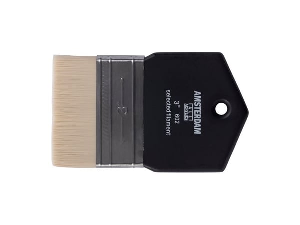 Amsterdam Paddle Brush Series 602 - 3 tommer - syntetisk hår