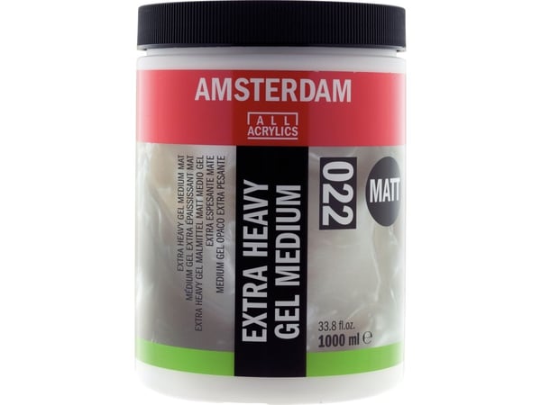 Amsterdam Extra heavy gel medium matt 022 (burk)