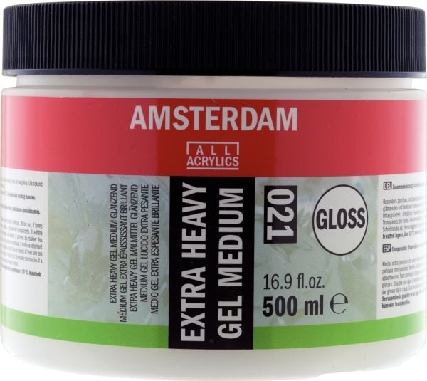 Amsterdam Extra heavy gel medium gloss 021 (burk)