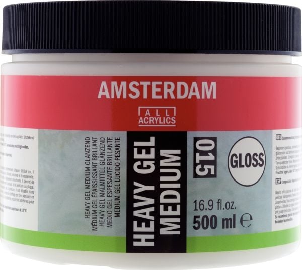 Amsterdam Heavy gel medium gloss 015 burk