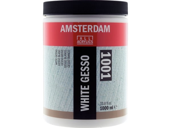 Amsterdam White gesso 1001 purkki