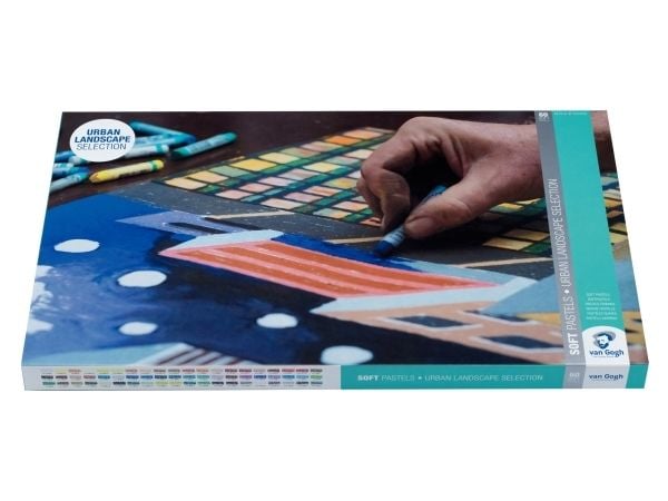 Van Gogh myke pastell urbane landskap utvalgsett | 60 farger