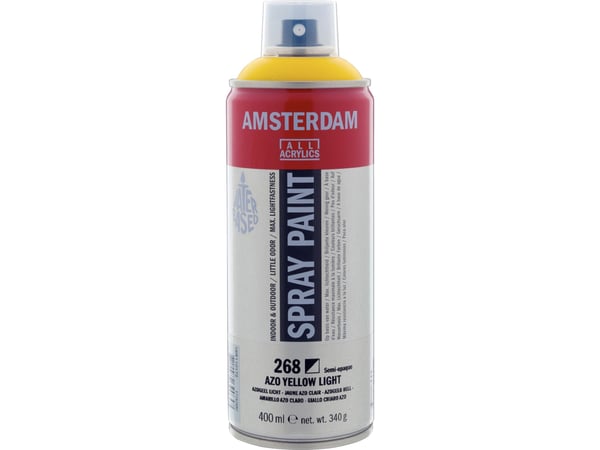 Amsterdam sprayfärg Azo Yellow Light 268