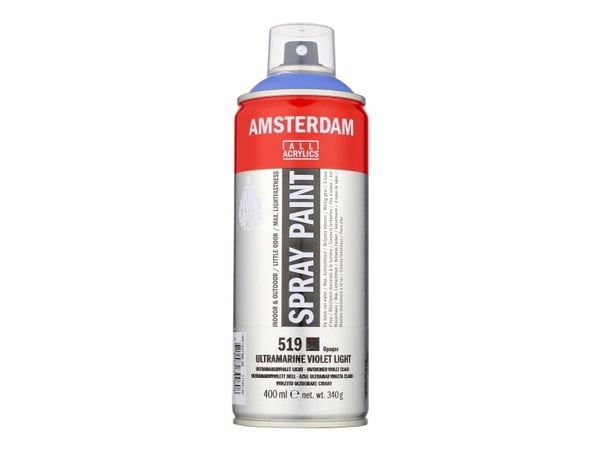Amsterdam sprays Färg Ultramarine Violet Light 519