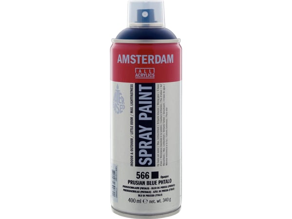 Amsterdamin spraymaali Preussinsininen (Phthalo) 566