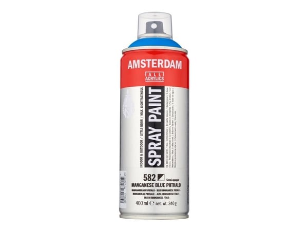 Amsterdam sprayfärg Manganese Blue Phthalo 582