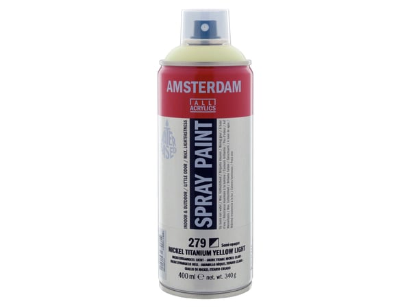 Amsterdam sprayfärg Nickel Titanium Yellow Light 279