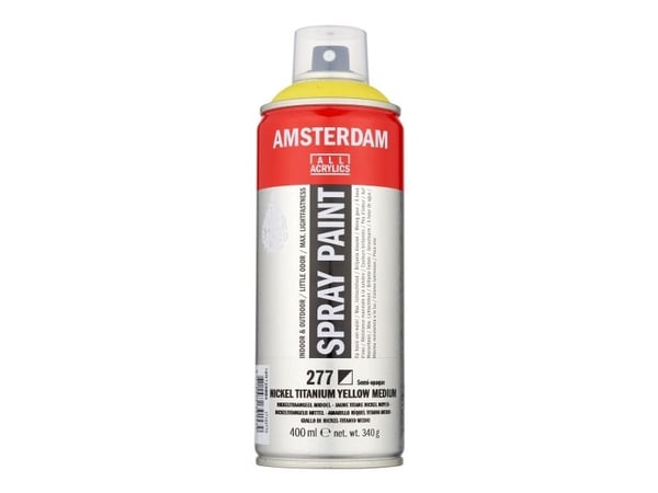 Amsterdam spraymaling Nickel Titanium Yellow Medium 277