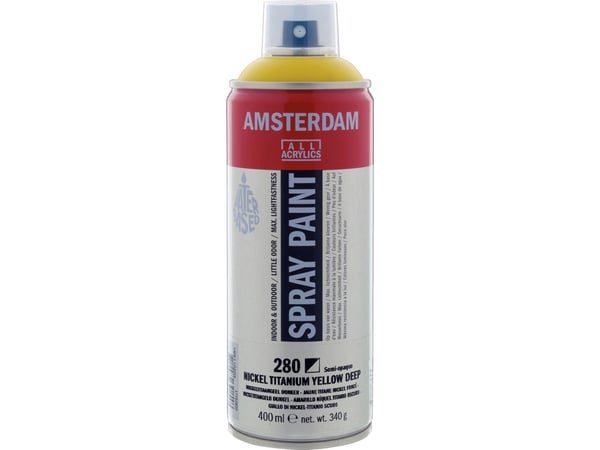 Amsterdam Spray Paint Nickel Titanium Yellow Deep 280