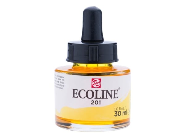 Ecoline Liquid Watercolour Bottle 30 ml Light Yellow 201