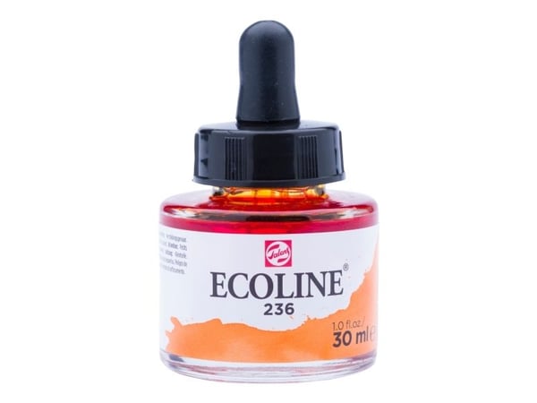 Ecoline Liquid Watercolour Bottle 30 ml Light Orange 236