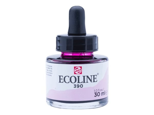 Ecoline flytende akvarellflaske Pastel Rose 390