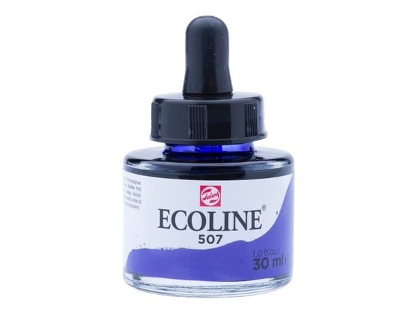 Ecoline flytende akvarellfarge Ultramarine Violet 507