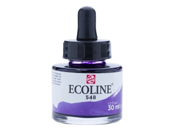 Ecoline Liquid Watercolour Bottle 30 ml Blue Violet 548