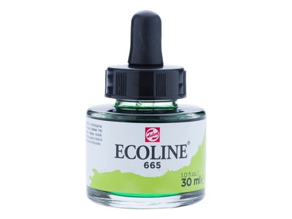 Ecoline Liquid Watercolour-flaska Spring Green 665