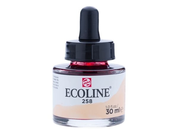 Ecoline nestemäinen vesiväripullo Aprikoosi 258