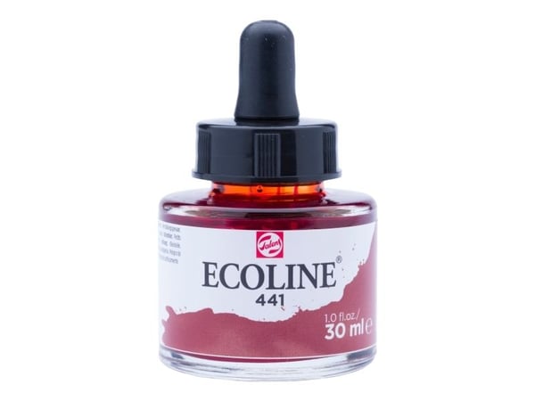 Ecoline flytende akvarellfargeflaske Mahogany 441