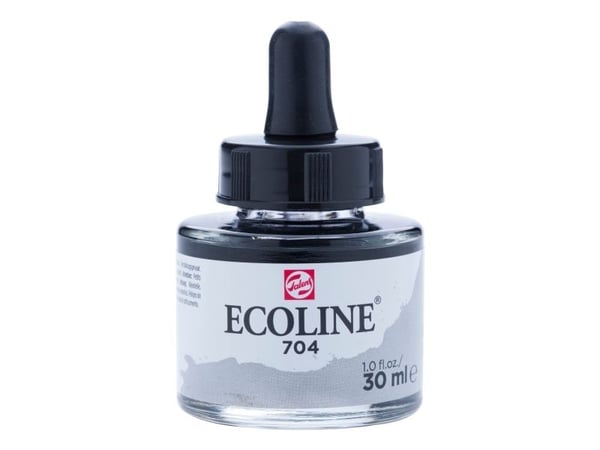 Ecoline Liquid Watercolour Bottle 30 ml Grey 704