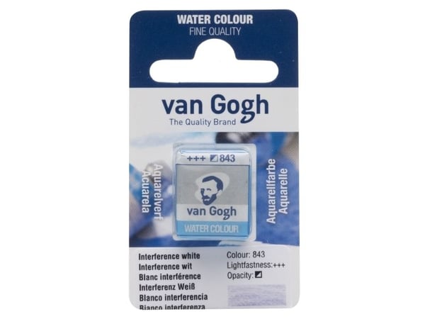 Van Gogh akvarellfärg Pan Interference White 843