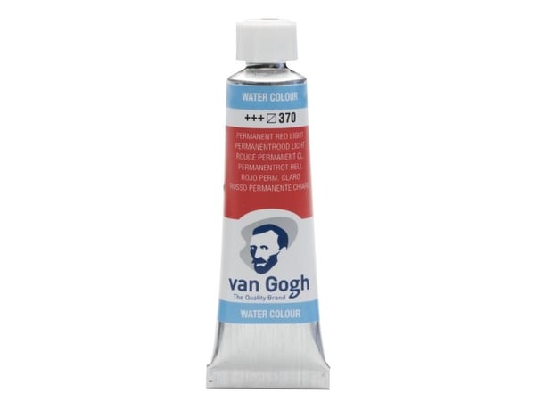 Van Gogh akvarellfarge tube Permanent Red Light 370
