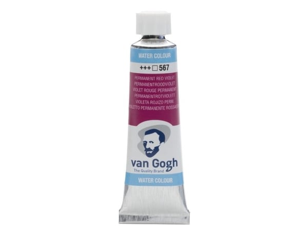 Schjerning Van Gogh akvarellrør Permanent Red Violet 567