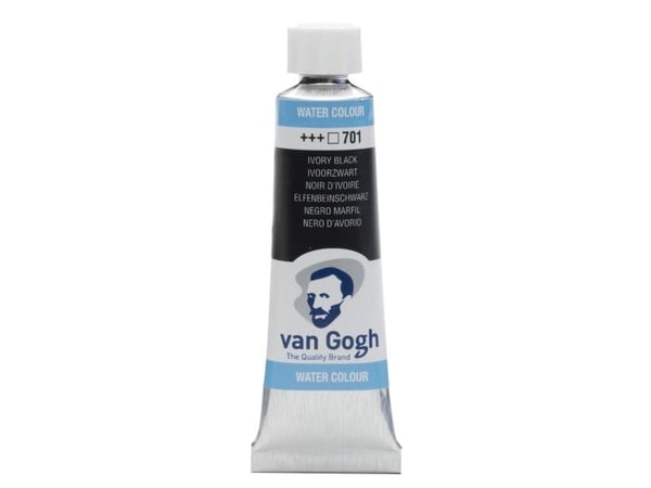 Van Gogh akvarellfärg tub Ivory Black 701