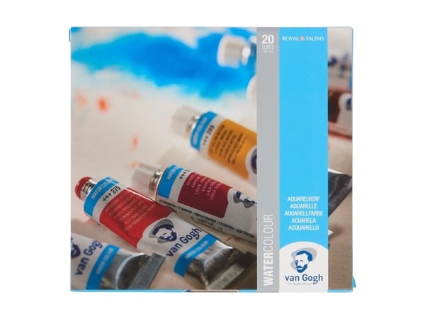 Van Gogh akvarellfärgssats | 20 x tub