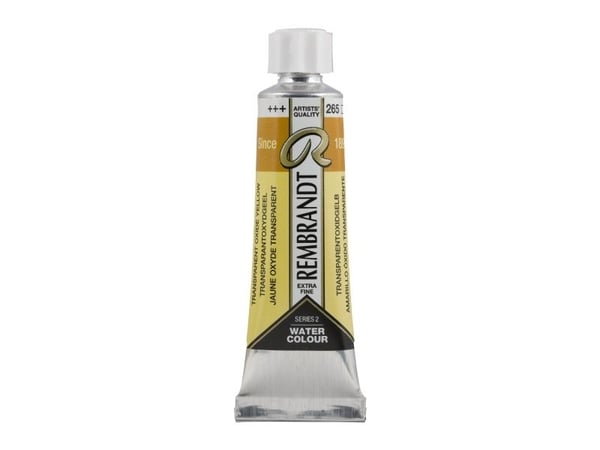 Rembrandt akvarelltube Transparent Oxide Yellow 265